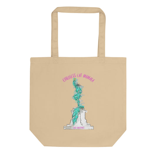 Childless Cat Momala Eco Tote Bag